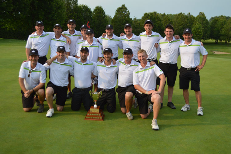 Rideau View Men Win OVGA Intersectional Trophy